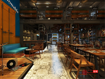 合肥廬陽區(qū)燒烤店設計裝修案例